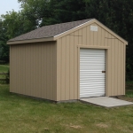 12x12 Gable with 7' sidewalls
